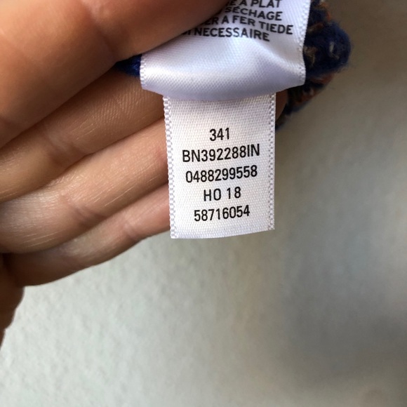 3/$15 Stem Abstract Camo Print Cardigan in Blue 3 Months - Picture 5 of 7